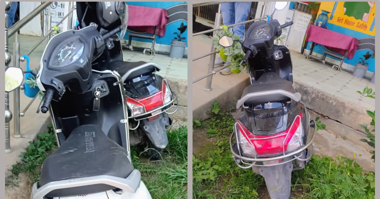 पिथौरागढ़ में अवैध स्कूटी रेंटल पर परिवहन विभाग का डिकॉय ऑपरेशन, दो निजी वाहन सीज